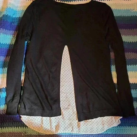 Faded Glory Black Sweater S - Picture 2 of 3